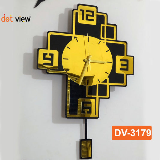 Premium Rectangle shape Acrylic Wall Clock